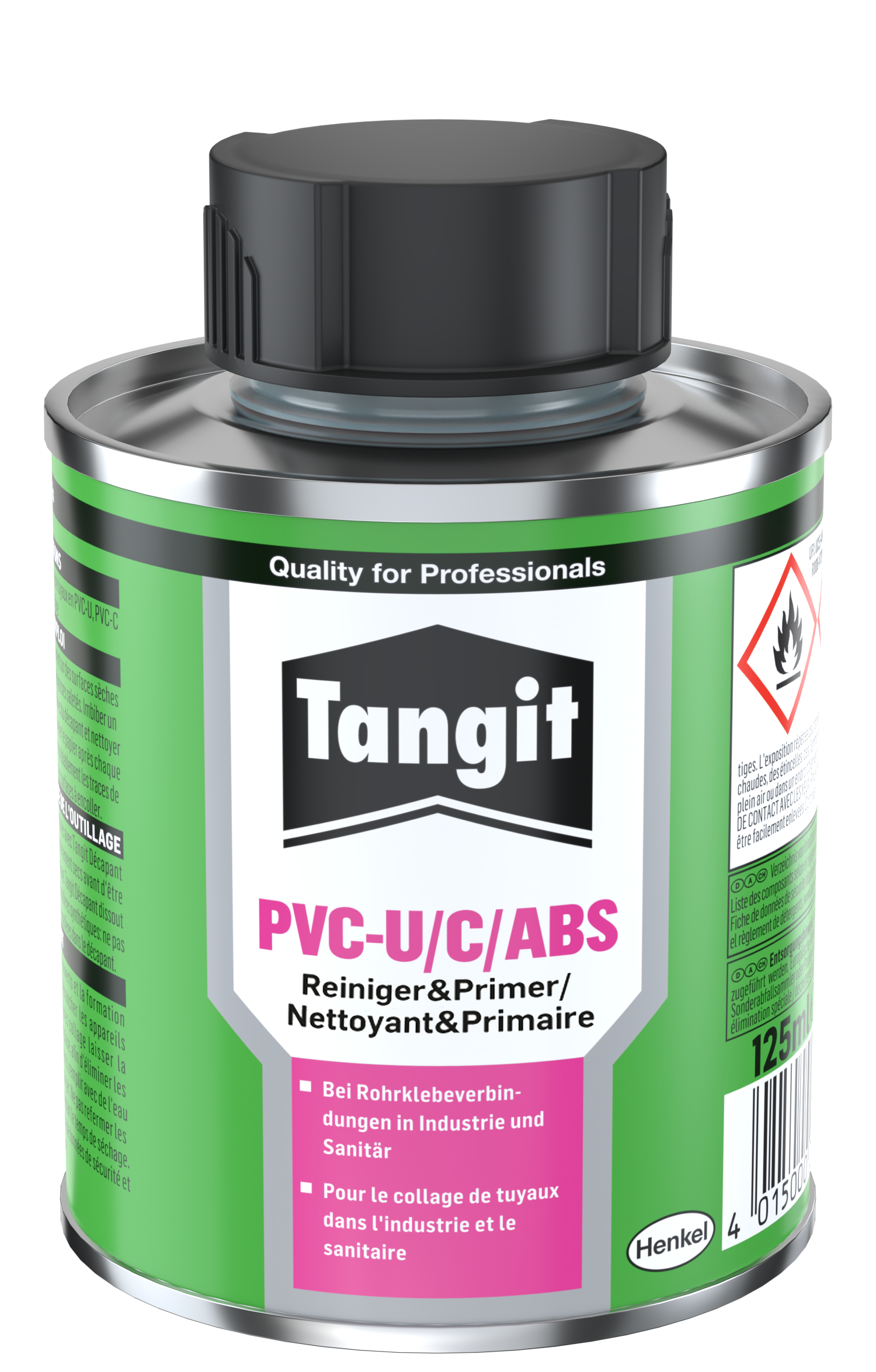 Tangit PVC-U/C/ABS-Reiniger 125ml Trichterflasche 